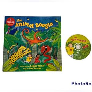 The Animal Boogie Paperback Book with CD